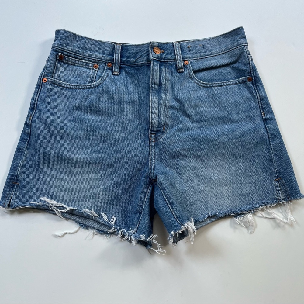 Madewell Relaxed Mid-Length Denim Shorts